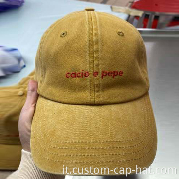 Yellow Dad Hat